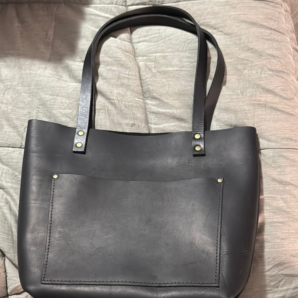 Portland Leather Tote Bag